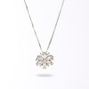 Delicate Snowflake Pendant Necklace