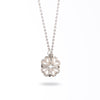 Elegant Four-Leaf Clover Silver Necklace