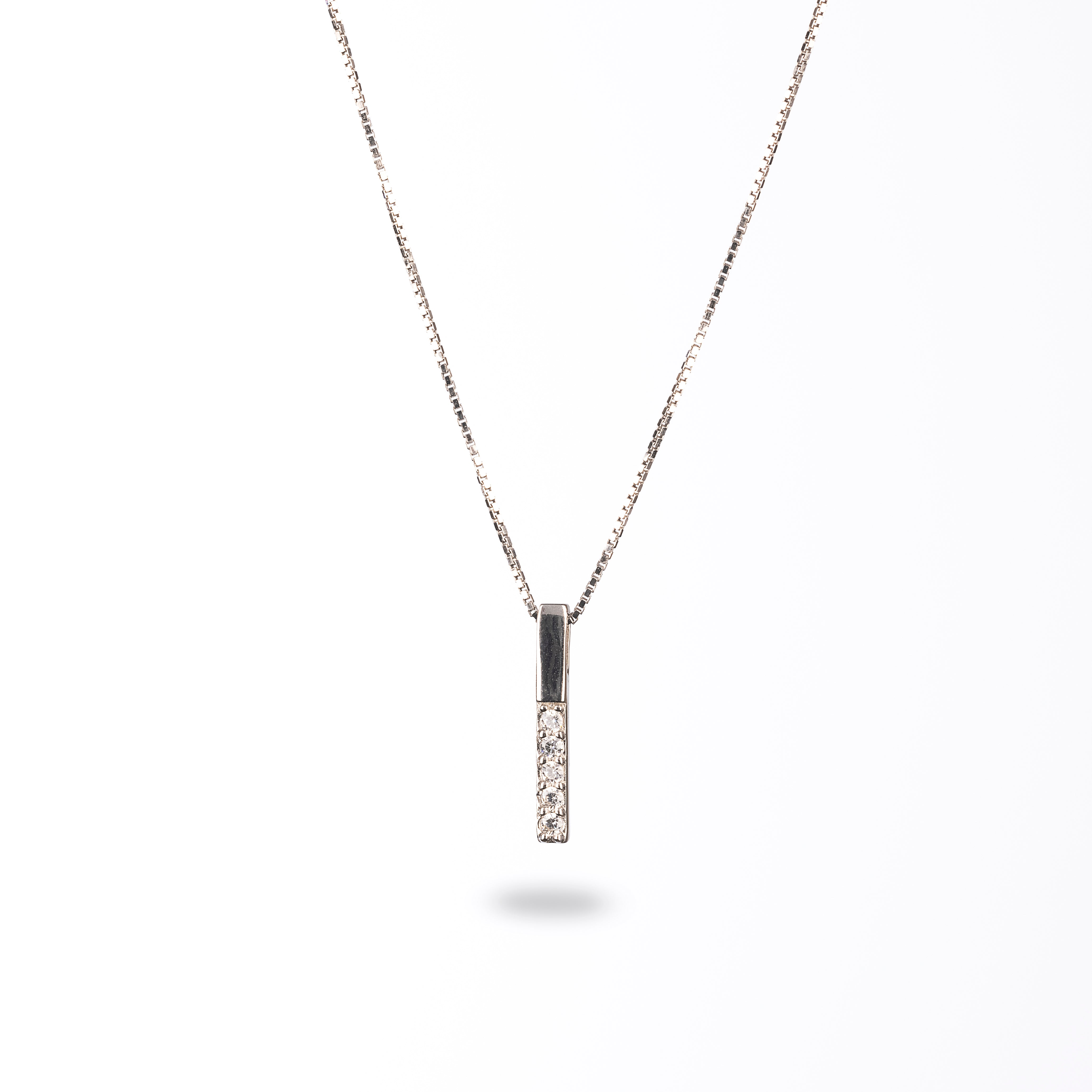 Simple Classic Silver Necklace